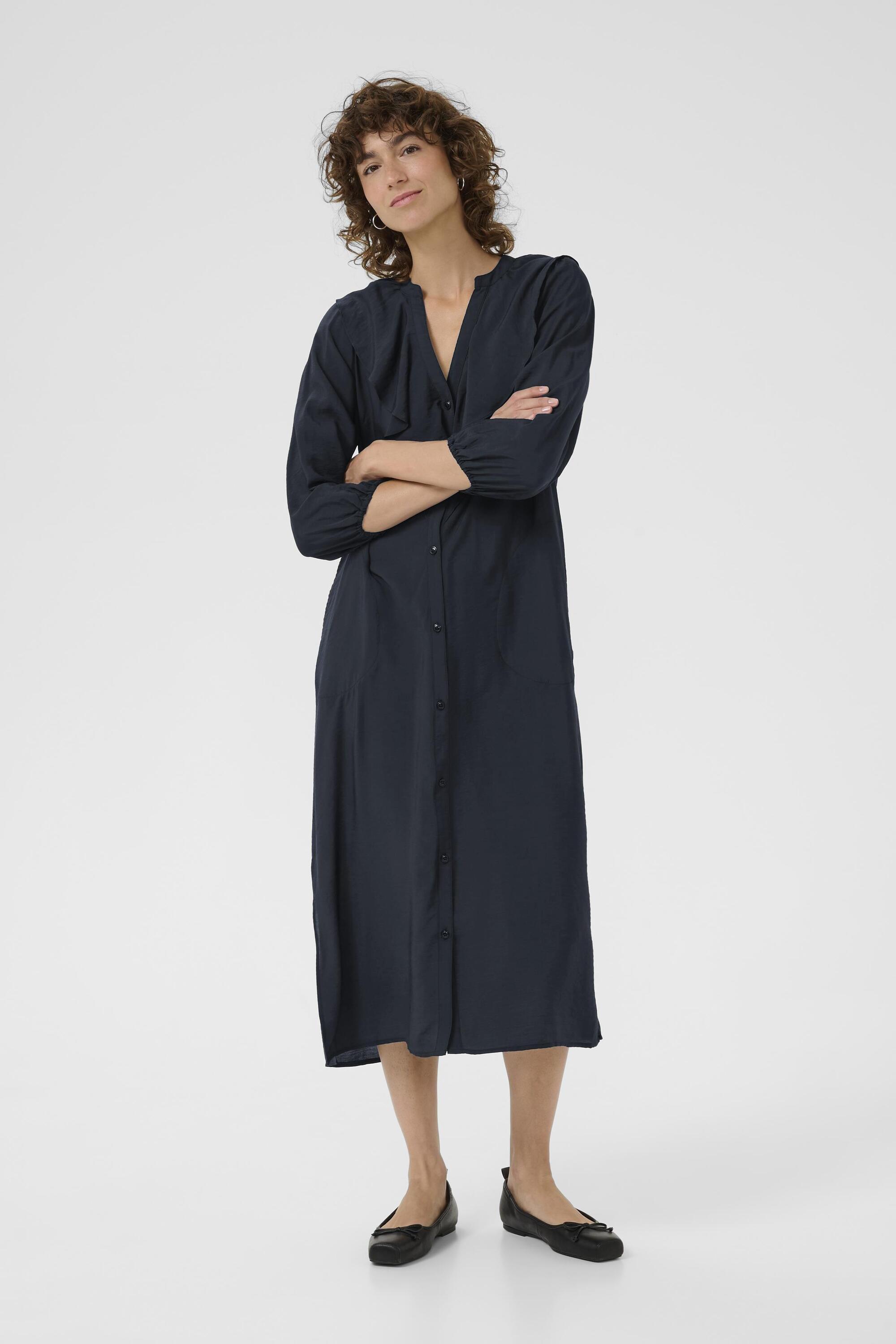 Kleid SayokoPW Gerade Passform navy Image