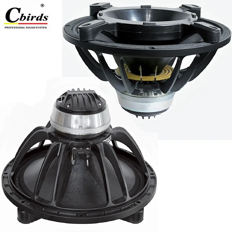 15-Zoll-Neodym-Koaxial-Lautsprechertreiber 8 Ohm Pro Audio Woofer Kompressions-Hochtöner X15 – 1100 W Programm für Line Array PA-System Image