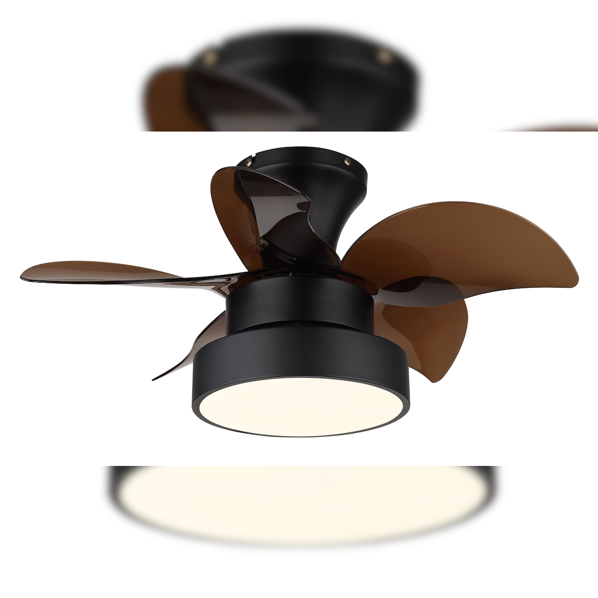 Globo Lighting DC Deckenventilator Kari mit LED & Fernbedienung 58 Image