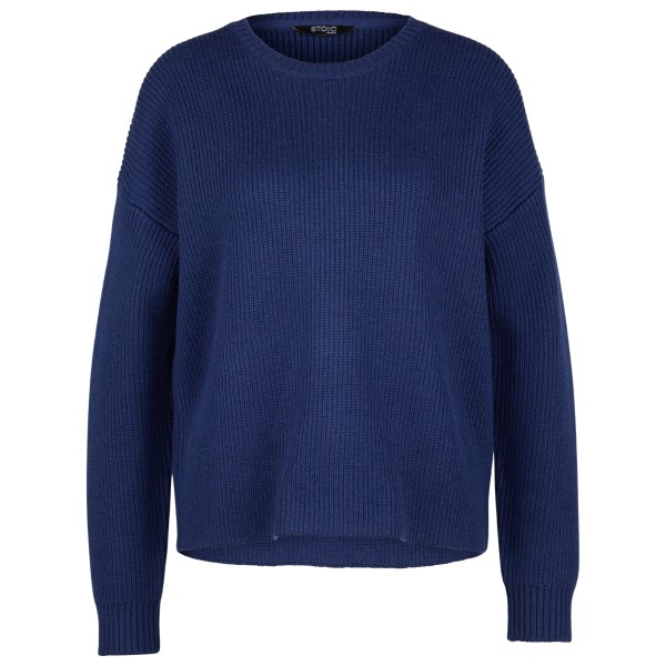 Stoic - Women's Heavy MerinoKnit MMXX.Rutvik Sweater - Merinopullover Gr M blau