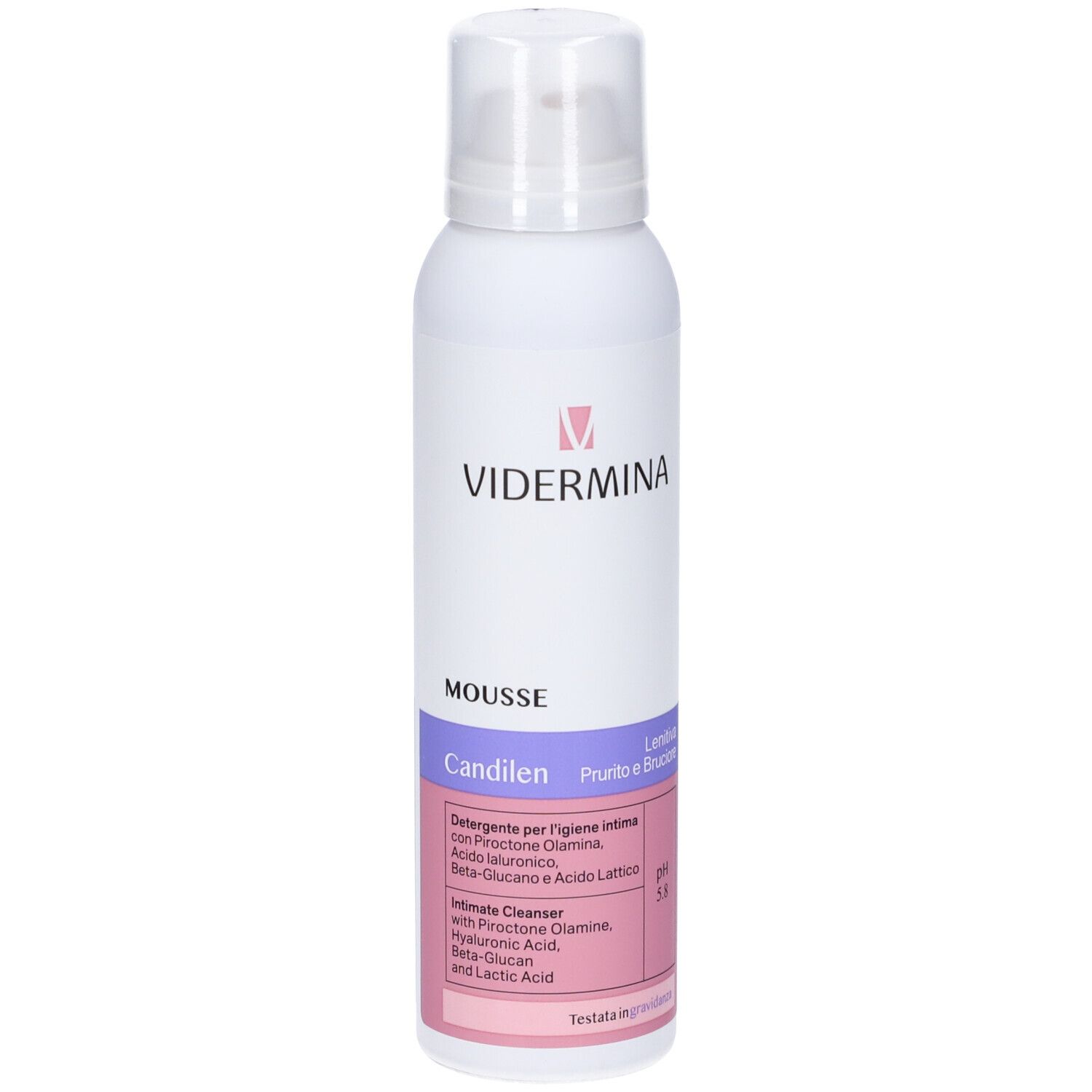Vidermina Candilen Mousse Detergente Intima 150 ml