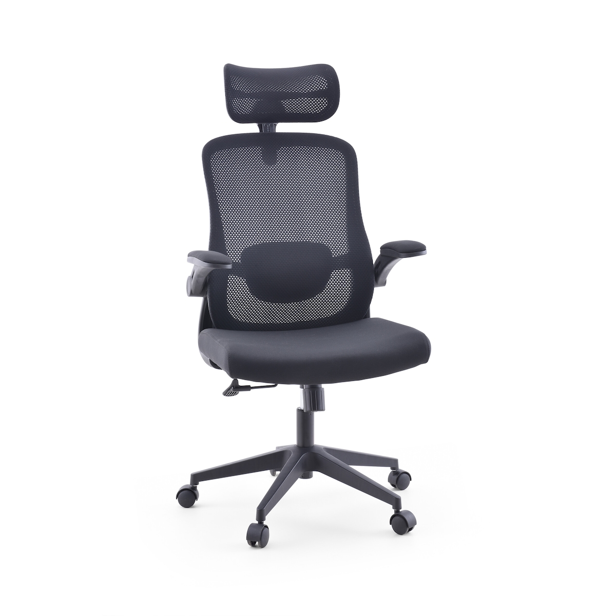 Bürostuhl / Drehstuhl Vertuflex 3D Netzstoff / Sitz Stoff schwarz mybuero Image