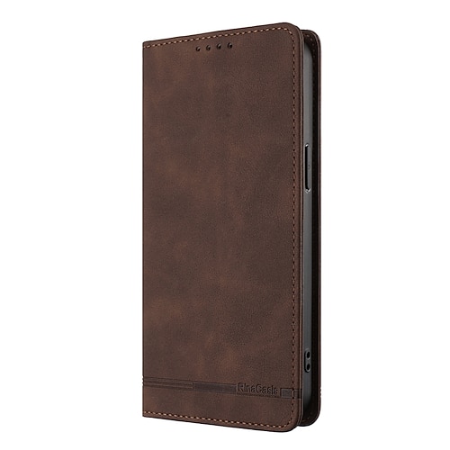 Handy Hülle Handyhüllen Für iPhone 17 Pro Max 17 Air 17 16 15 14 Pro Max Plus 13 Pro Max Mini Brieftaschenhülle Stoßfest Retro PU-Leder Image