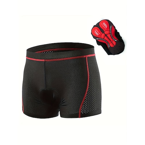 Radhosen für Damen und Herren, Rennradunterwäsche, Radshorts, Bike-Shorts, Sportunterwäsche, eng anliegende Sportshorts, 3D-Polsterung, hohe Atmungsaktivität, leichte Materialien, hohe Elastizität Image