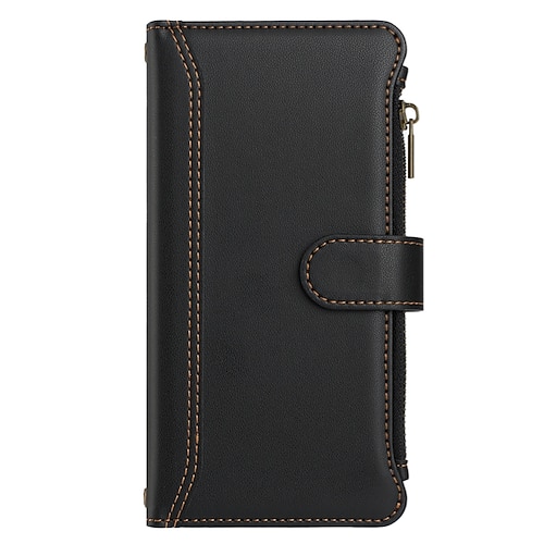 Handy Hülle Handyhüllen Für iPhone 17 Pro Max 17 Air 17 16 Pro Max Plus 13 Pro Max Mini Brieftaschenhülle Stoßfest Retro PU-Leder Image