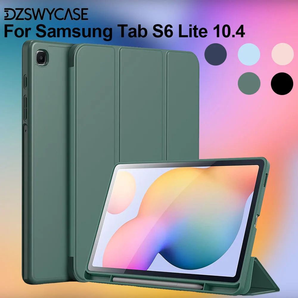 Für Samsung Galaxy S6 Lite 10,4 Zoll Tablet mit Stifthalter (SM-P620N/P625N/P610N/ P613N/P615N/P619N), Auto Wake/Sleep Cover Image