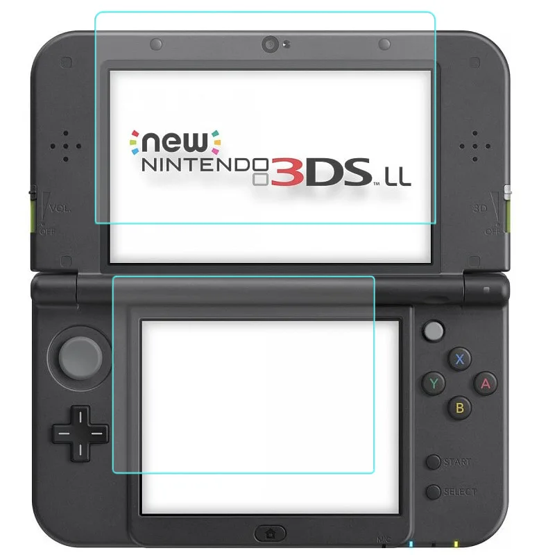 2 teile/satz Gehärtetes Glas für Nintendo Neue 3DS XL/LL 3DSXL/3DSLL Schutz Glas Screen Protector für 3DS XL