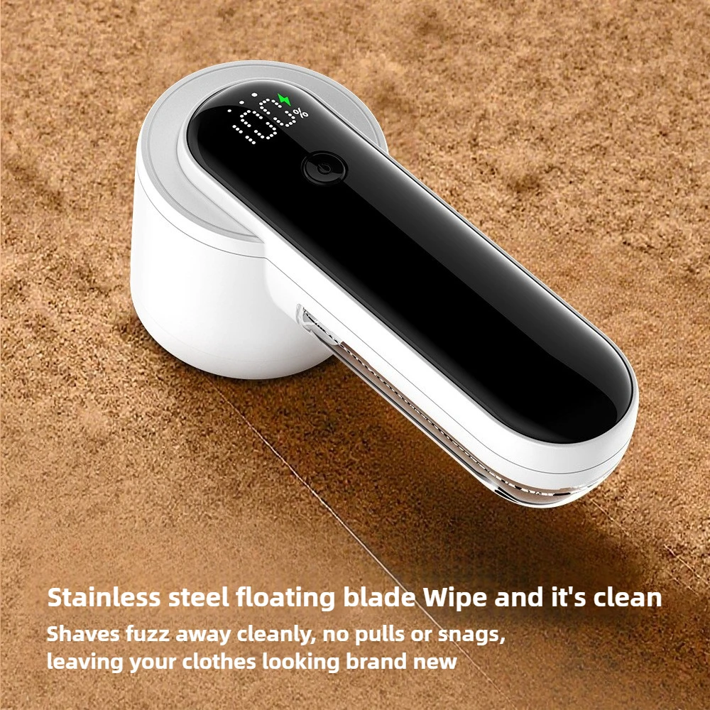 Elektrischer Stofftrimmer, wiederaufladbarer USB-Stoffrasierer, Flusenpellet, Entfernungsmaschine für Kleidung, Ball, Pullover, Haarballen-Trimmer Image