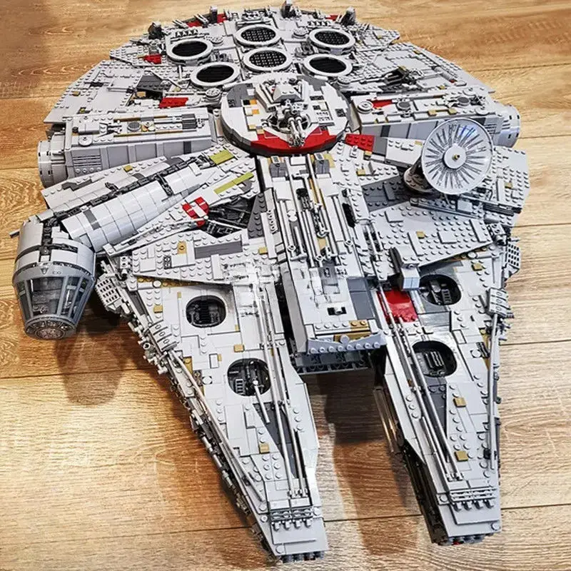 Auf Lager: Die großen Millennium Ship Falcon-Bausteine, kompatibel mit 75192, Spielzeug für Kinder, Geburtstag, Weihnachten, Geschenke  2025 neu Image