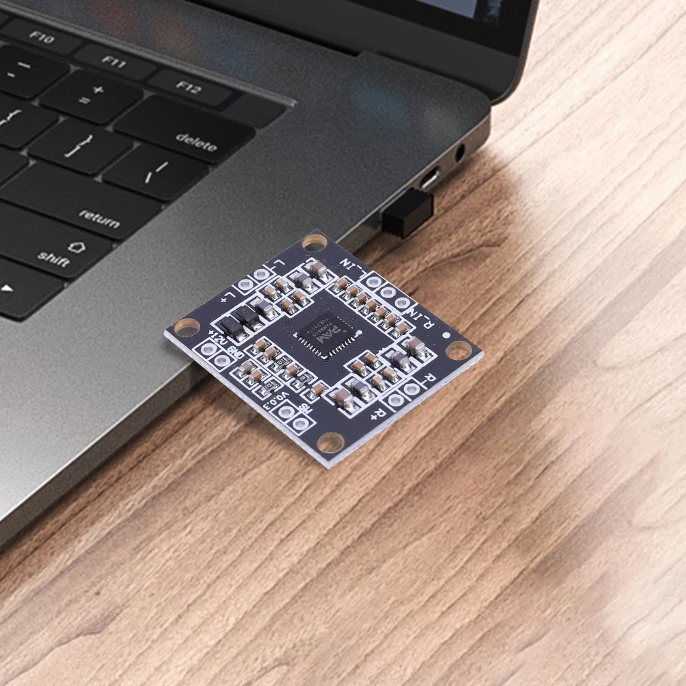 PAM8610 Digitale Audio-Verstärkerplatine, 2 x 15 W, ultradünne Verstärkerplatine, Klasse D, Zweikanal Image