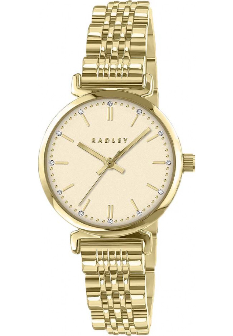 Radley Womens RY4672 Ladies Roman Crescent Watch - Gold - One Size | Radley Sale | Discount Designer Brands