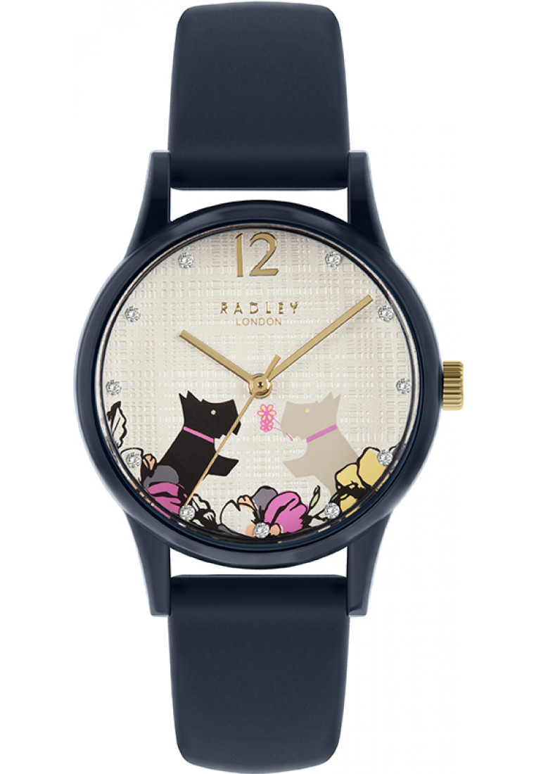 Radley Womens RY2983 Ladies Say It With Flowers Watch - Blue - One Size | Radley Sale | Discount Designer Brands