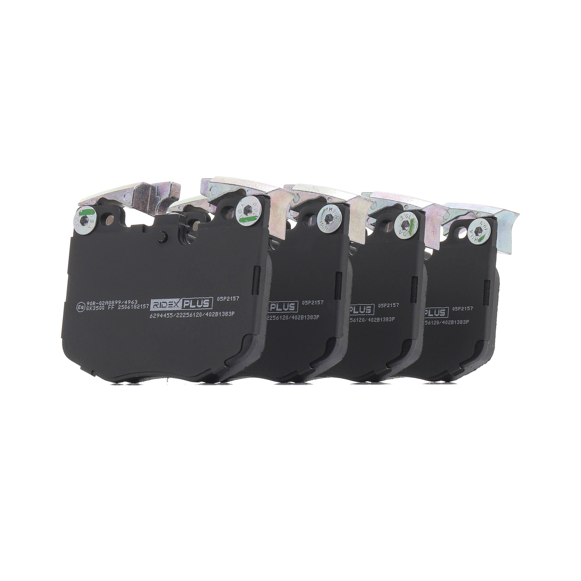 RIDEX PLUS Bremsbelagsatz BMW,TOYOTA 402B1383P 04465WAA01,04465WAA02,34116872750 34116874430,34116880734,34116888457,34116889570 Image