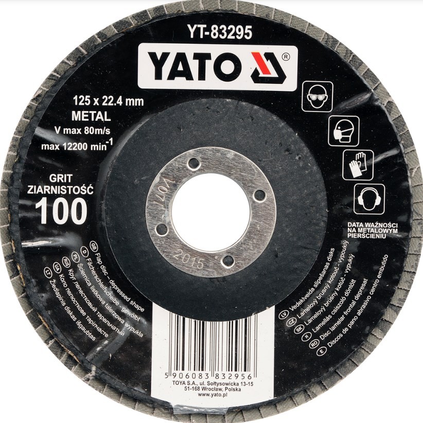 YATO Schleifscheibe, Winkelschleifer YT-83296 Image