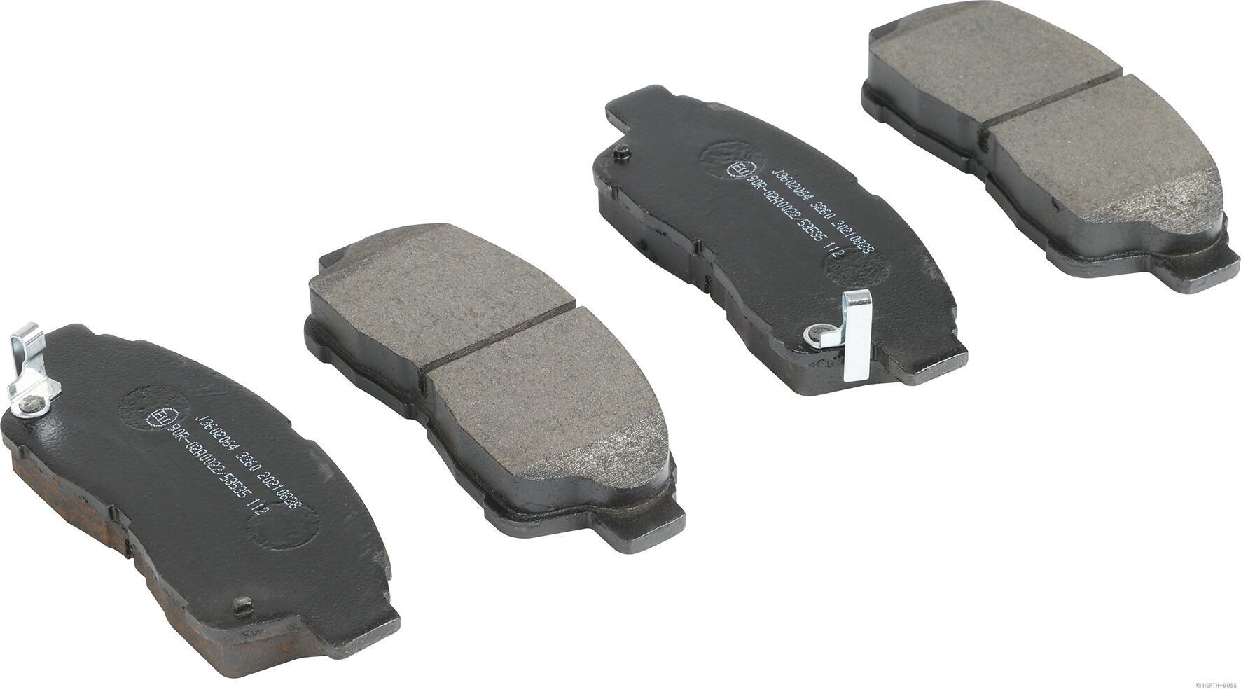 HERTH+BUSS JAKOPARTS Bremsbelagsatz TOYOTA J3602064 04465YZZAB,0446520450,0446542100 0446544030,0449133011,0449142012,0446547010,0449112651,0446502020 Image