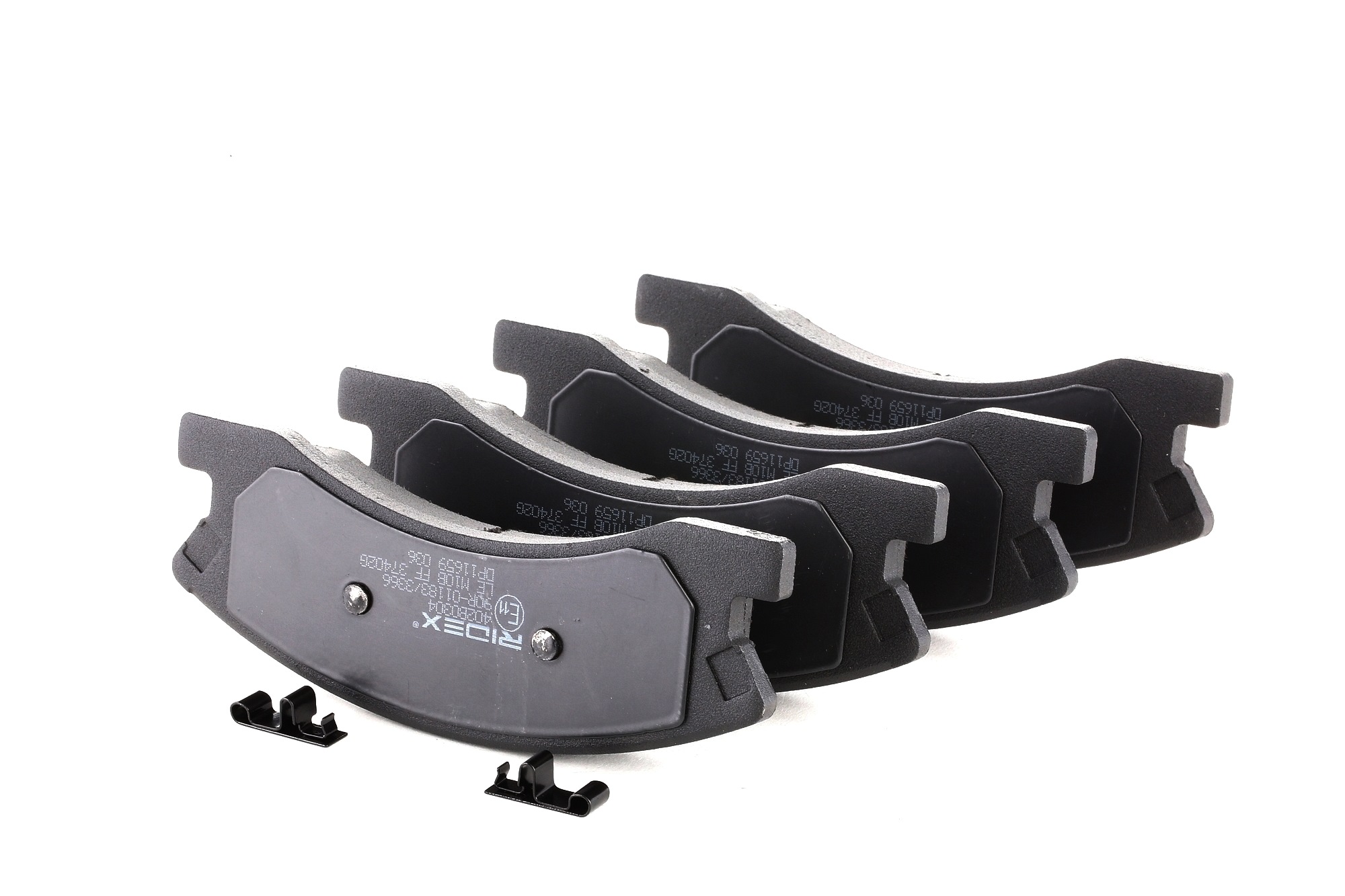 RIDEX Bremsbelagsatz JEEP 402B0304 K5093183AB,05093183AA,05093138AA 5093138AA,5093260AA,5093260AB,5093260AC,K5093260AB,K5093260AD,05093260AA,5093183AB Image