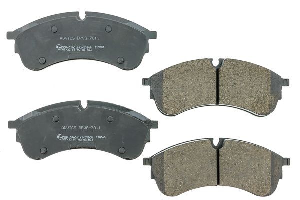 AISIN Bremsbelagsatz VW,MAN BPVG-7011 65508206001,2N0698151A Image