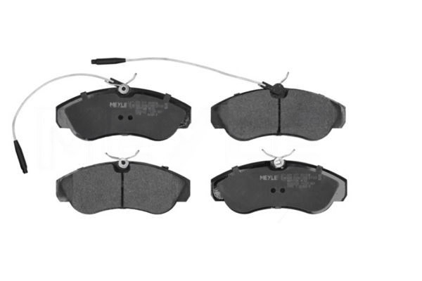 MEYLE Bremsbelagsatz FIAT,PEUGEOT,CITROËN 025 217 9919/W 71752993,71770973,77362209 9945810,425118,425119,425452,MBP0196 Image