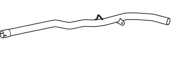 VEGAZ Abgasrohr BMW BR-110 18308509998,BM50501 Image