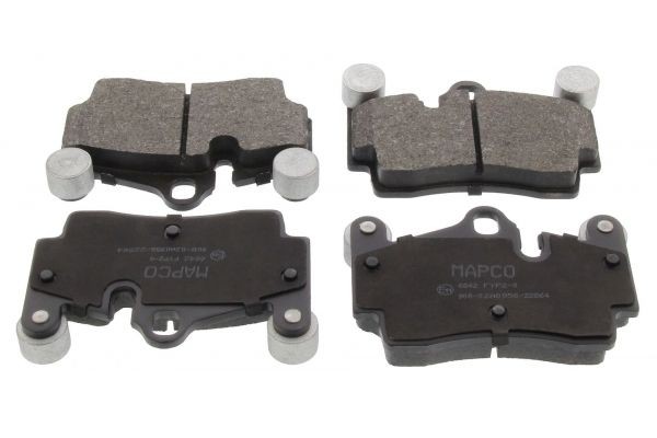 MAPCO Bremsbelagsatz VW,PORSCHE 6642 7L5698451,7L6698451D,95535293901 95535293902,7L0698451G,7L6698451A,95535293900,95535293950,4L0698451D,7L0698451A Image