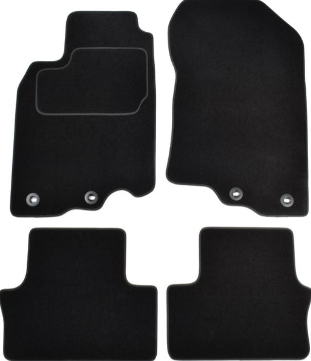 CUSTOPOL Fußmattensatz HONDA HON190C Autofußmatten Image