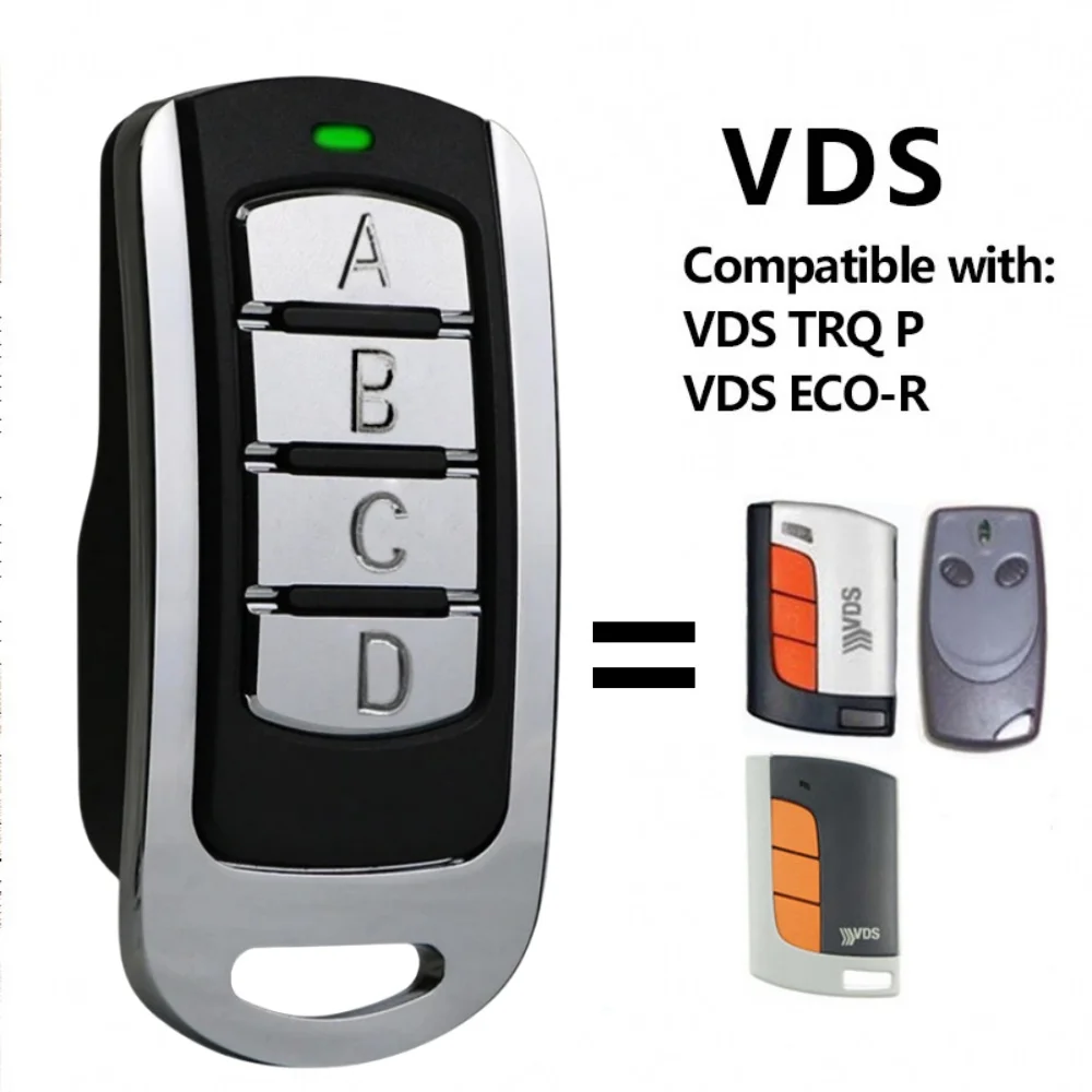 Klon VDS TRQ P/ECO-R 433,92 MHz Rolling Code Garagentor-Fernbedienungs-Türöffner Image