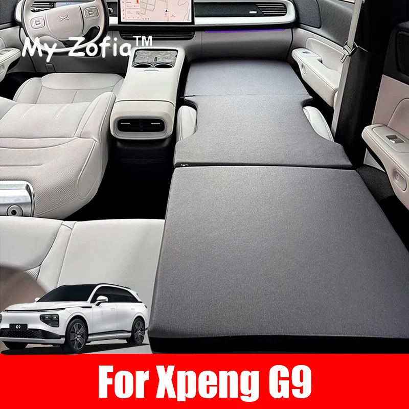 Für Xpeng XiaoPeng G9 2023 2024 2025 Auto Klappbett Multifunktionales Schlafbett Camping Schwamm Tragbares Klappbett Reisebett