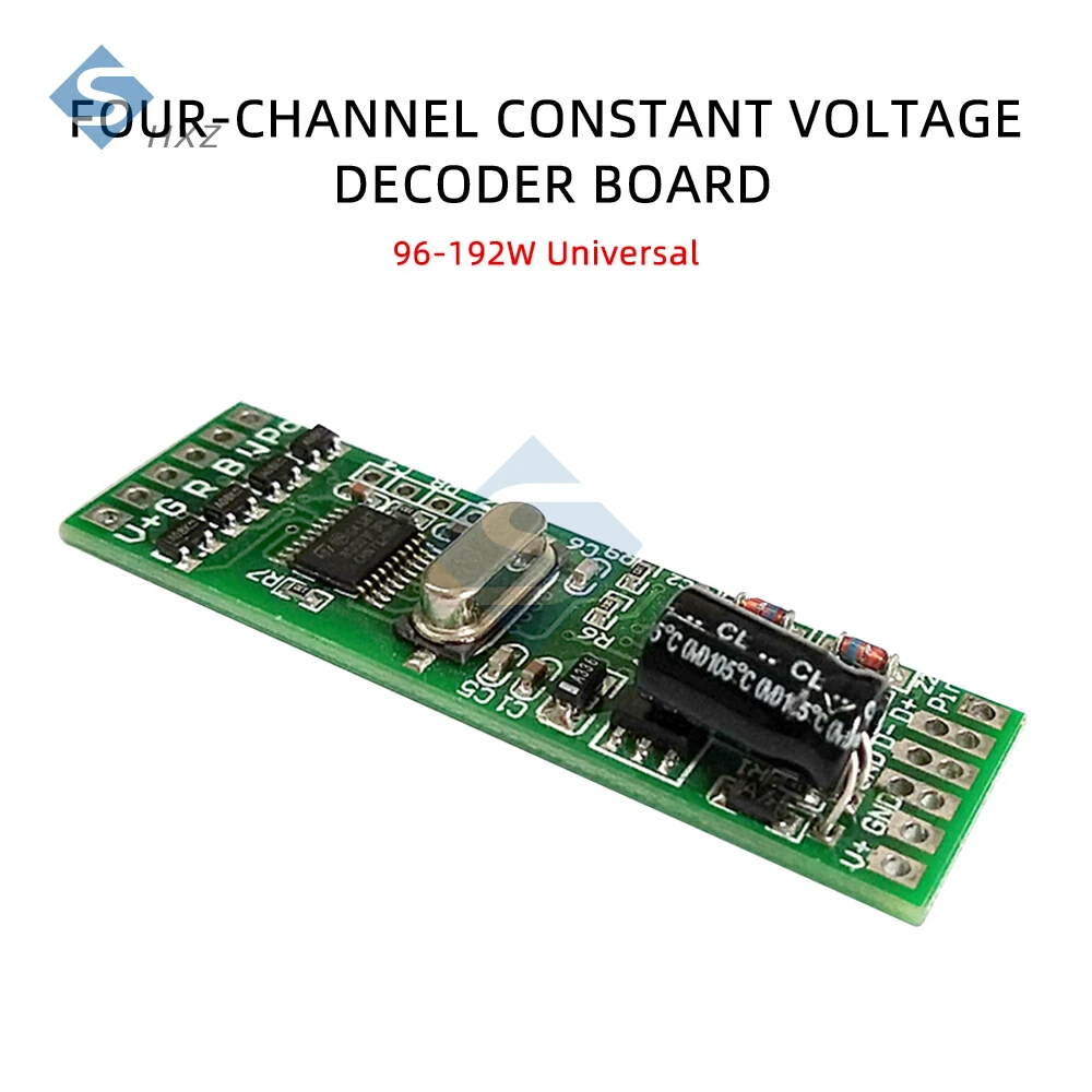DC 12V-24V 4 Channel Constant Current Decoder DMX Controller Card 2A 192W Output DMX512 DM-113 Constant Voltage Decoder Board