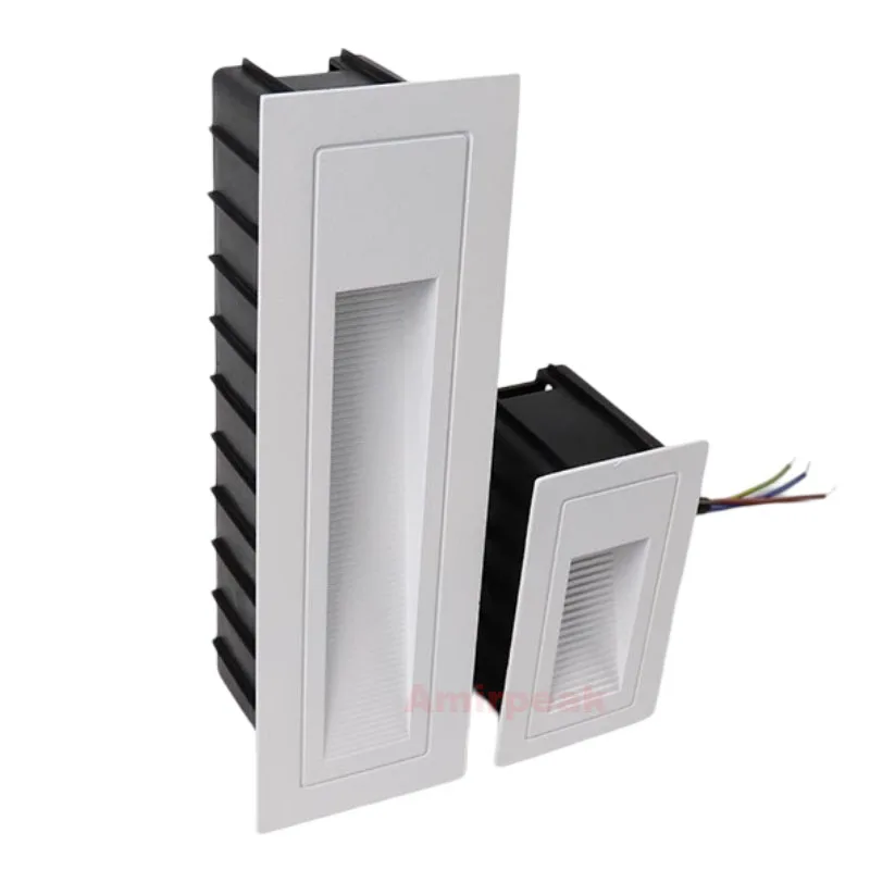 5W 10W mur LED lampe LED escalier lumière étape lumière enterrée lampe intérieure/extérieure étanche IP65 escalier étape lumières AC85-265v DC12v