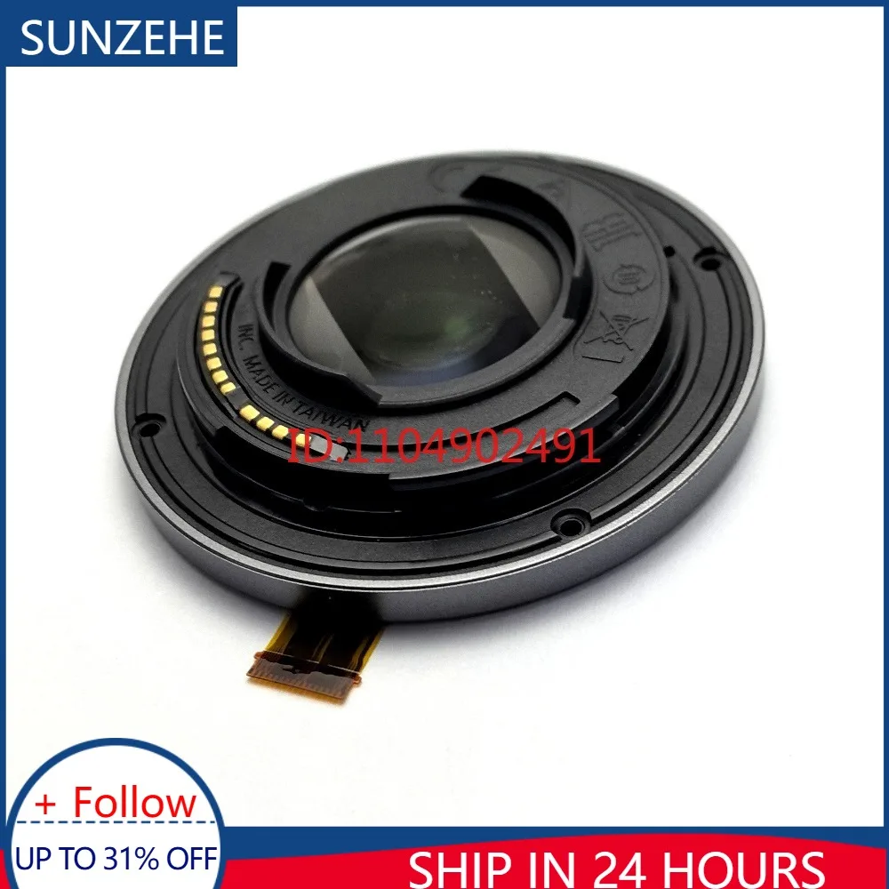 Neu für Canon RF-S 18–150 mm F/3,5–6,3 IS STM 18–150 mm Objektiv-Bajonett-Ring mit Glas + Kontaktband-Flexkabel YG2–3874 Image