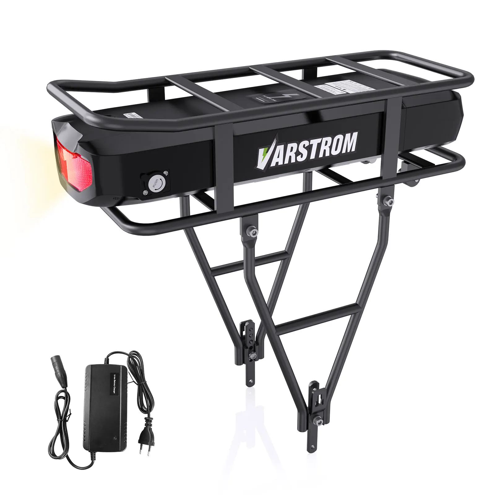 36 V 20,8 Ah Gepäckträger-E-Boot-Batterie Lithiumbatterie 18650 21700 48 V 17,5 Ah für Elektrofahrrad 250 W 500 W 750 W W Image