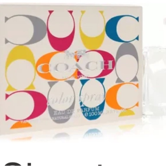 Coach Other | Coach Color Spray For Women Perfume/Cologne For Women Eau De Parfum 3.3 Oz Edp | Color: Red/Yellow | Size: Os