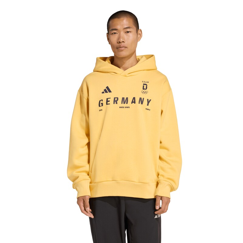 Team D adidas Graphic Hoodie - Gelb Image