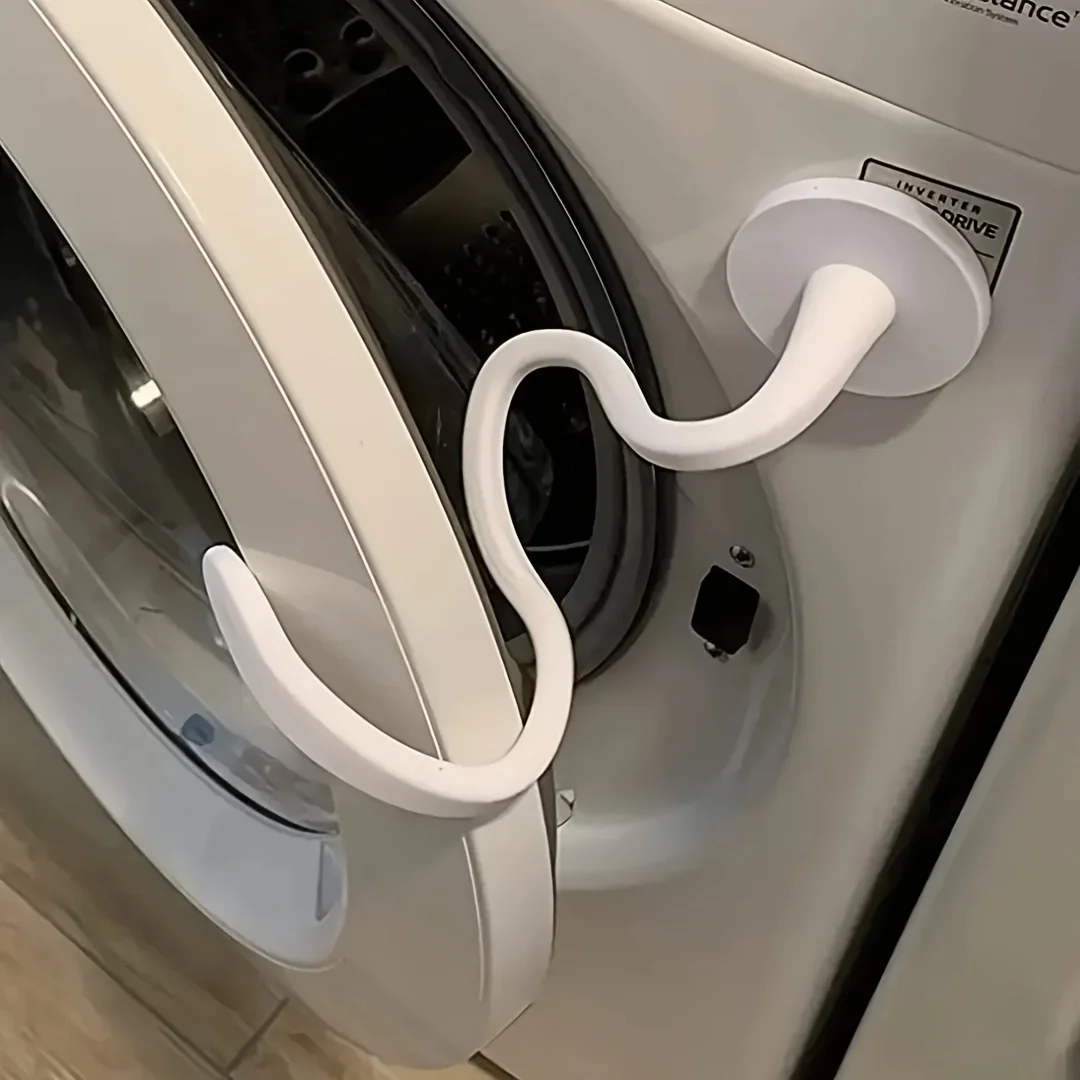 Accessoire de porte pour lave-linge et sèche-linge, bouchon facile à utiliser, pliable et robuste pour l