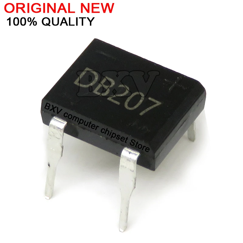 10PCS DB207 DIP-4 Brückengleichrichter 1000V 2A DB104 DB157 DB107 DB207S DB107S DF06S DF06 SOP-4 SOP DIP IC MB6M MB10M Image