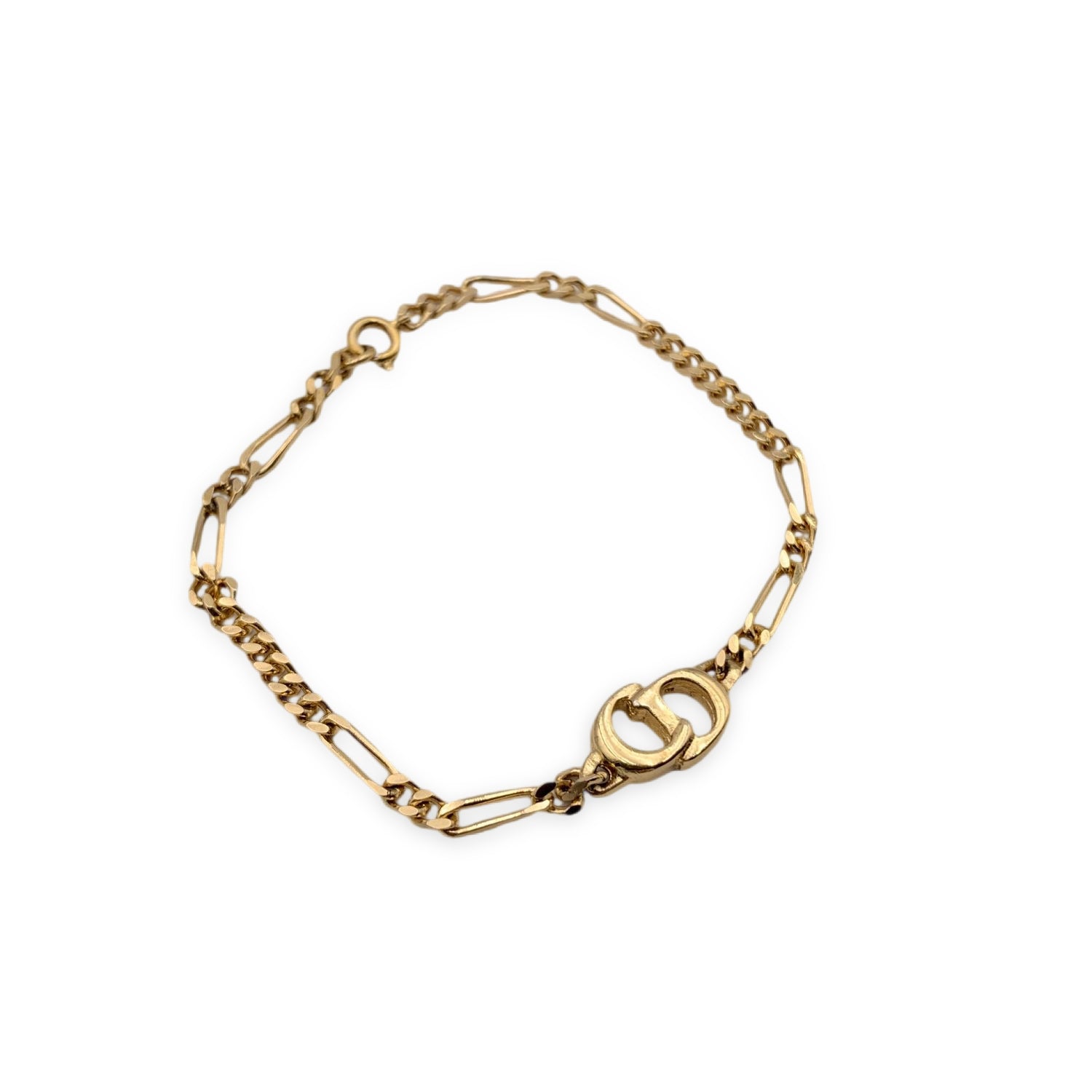 Dior Pre-owned Womens Vintage Metal Bracelet - Gold - One Size | Dior Pre-owned Sale | Discount Designer Brands