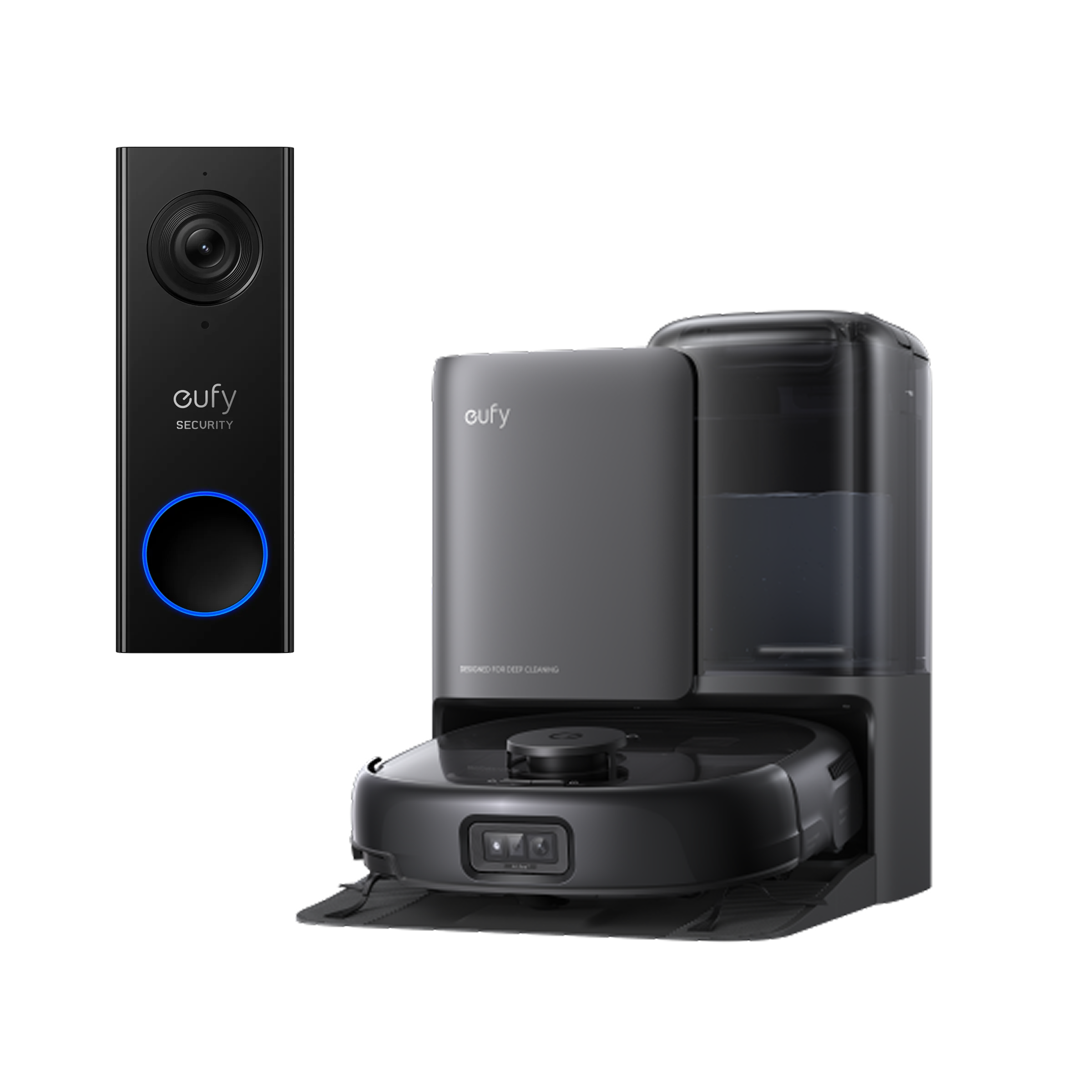 eufy Robot Vacuum Omni E25 + Video Doorbell E340
