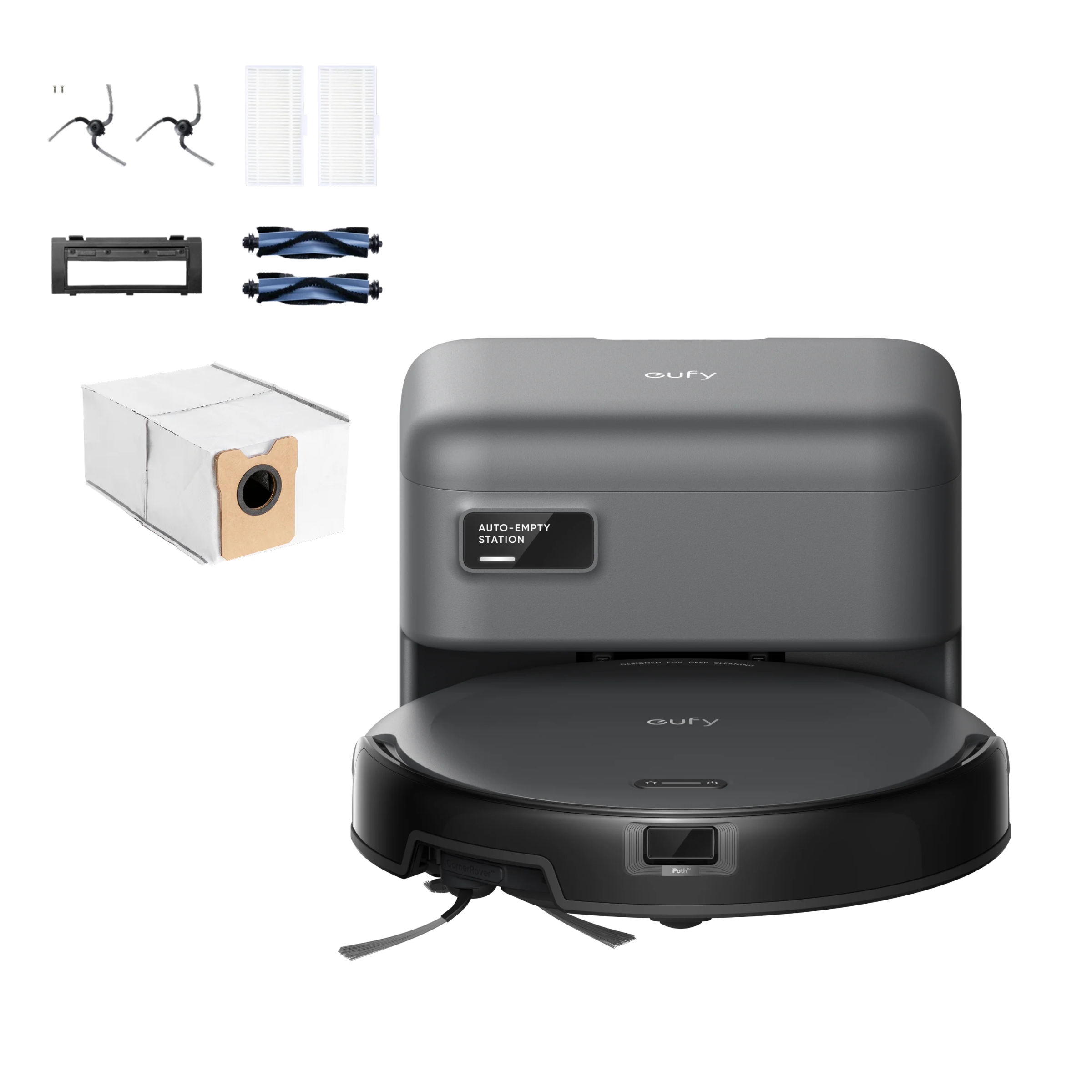 eufy Robot Vacuum C10 with Accessories Kit and 6 Dust Bags