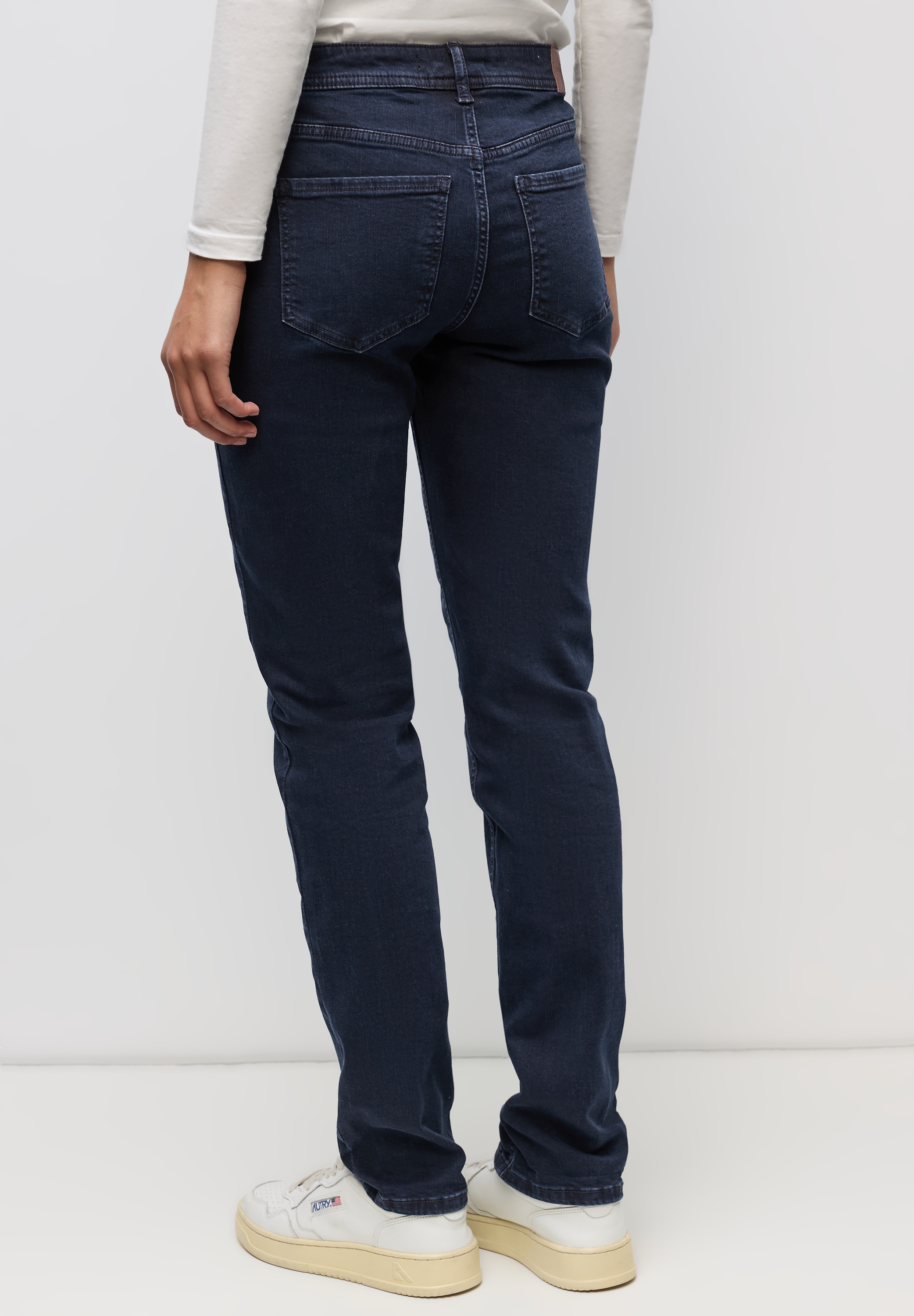 Comfort-fit-Jeans STREET ONE, Damen, Gr. 30, Länge 30, blau schwarz washed, Jeans, 98% Baumwolle, 2% Elasthan, unifarben, normal, Jeans, 5-Pocket-Style