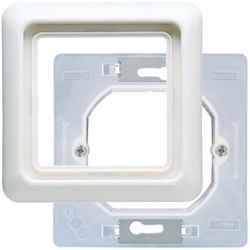 Jung Rahmen 1-fach ws CD 681 WU W CD681WUW Image