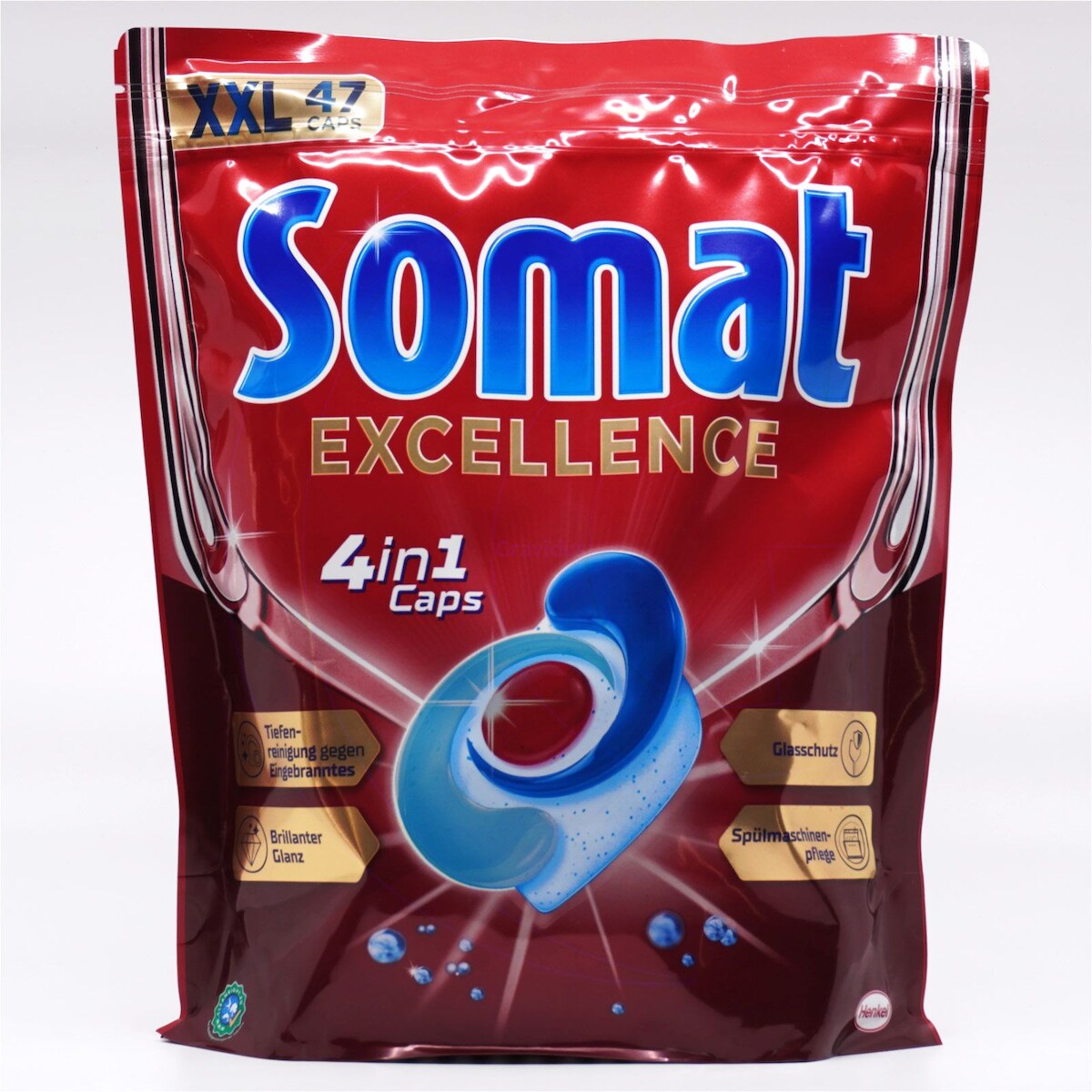 Somat Excellence 4-in-1 Spülmaschinen Caps 47 Stück Tiefenreinigung Image