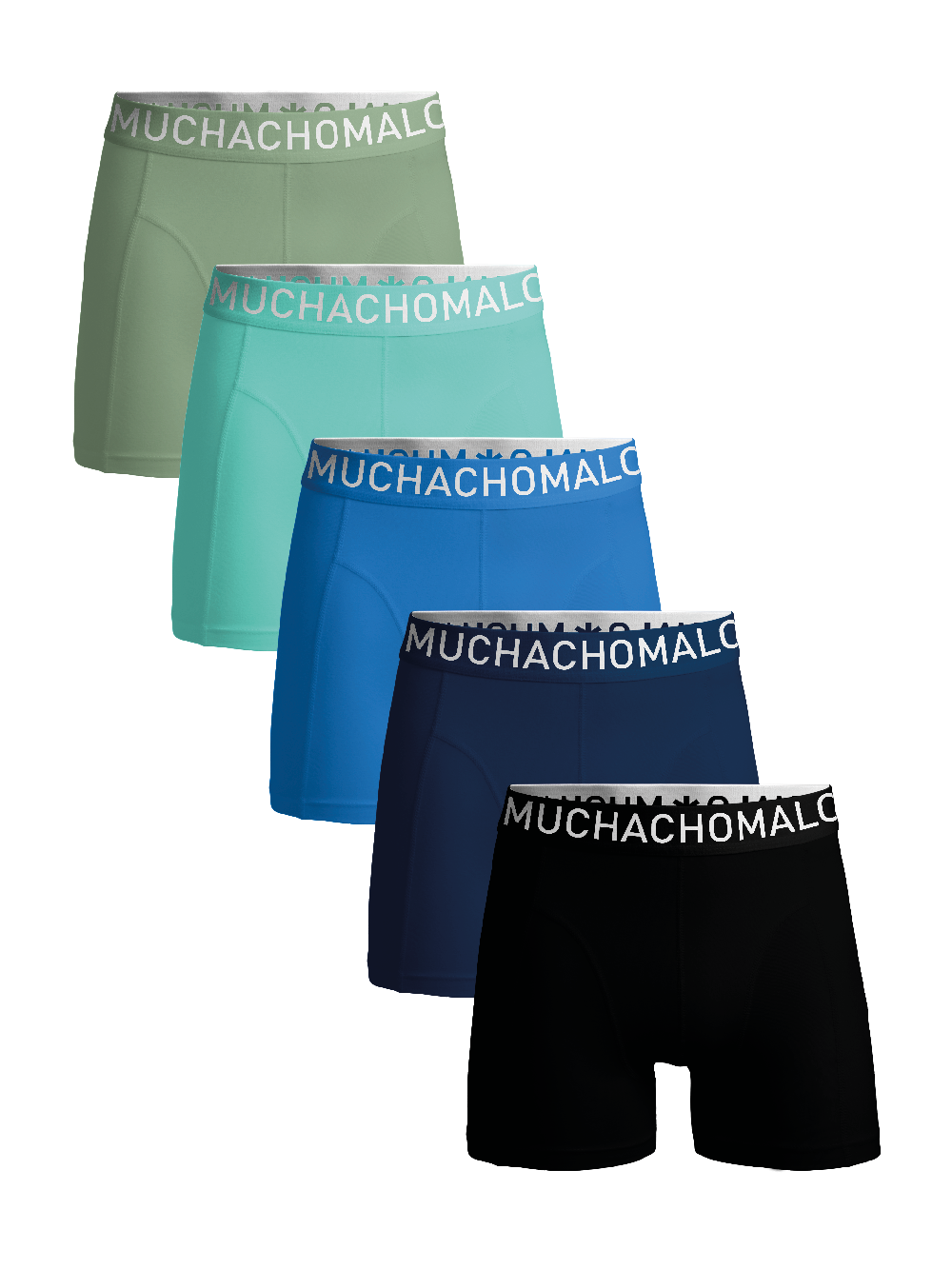 Muchachomalo Herren Boxershorts – 5 Stück – Herren Unterhosen Image