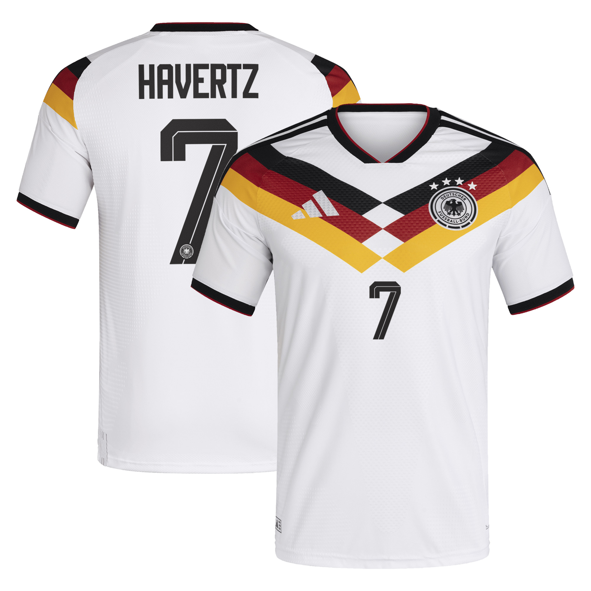 Authentisches Deutschland 26 Heimtrikot mit Aufdruck Havertz 7 Image