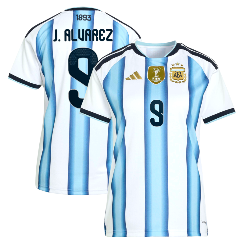 Argentinien 2026 Heimtrikot adidas - Damen mit Aufdruck J. Alvarez 9 Image
