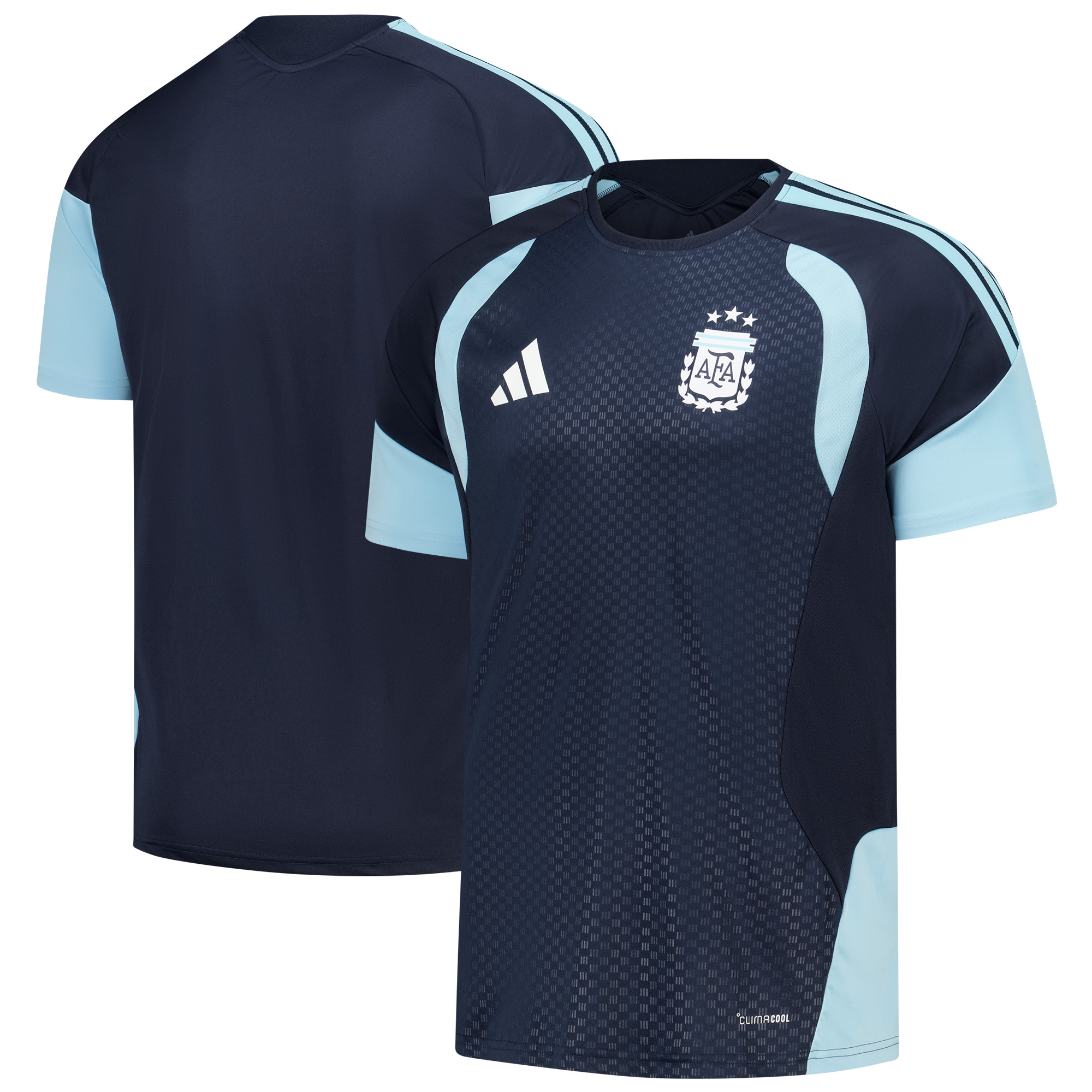 Argentinien adidas Trainingstrikot – Marineblau Image