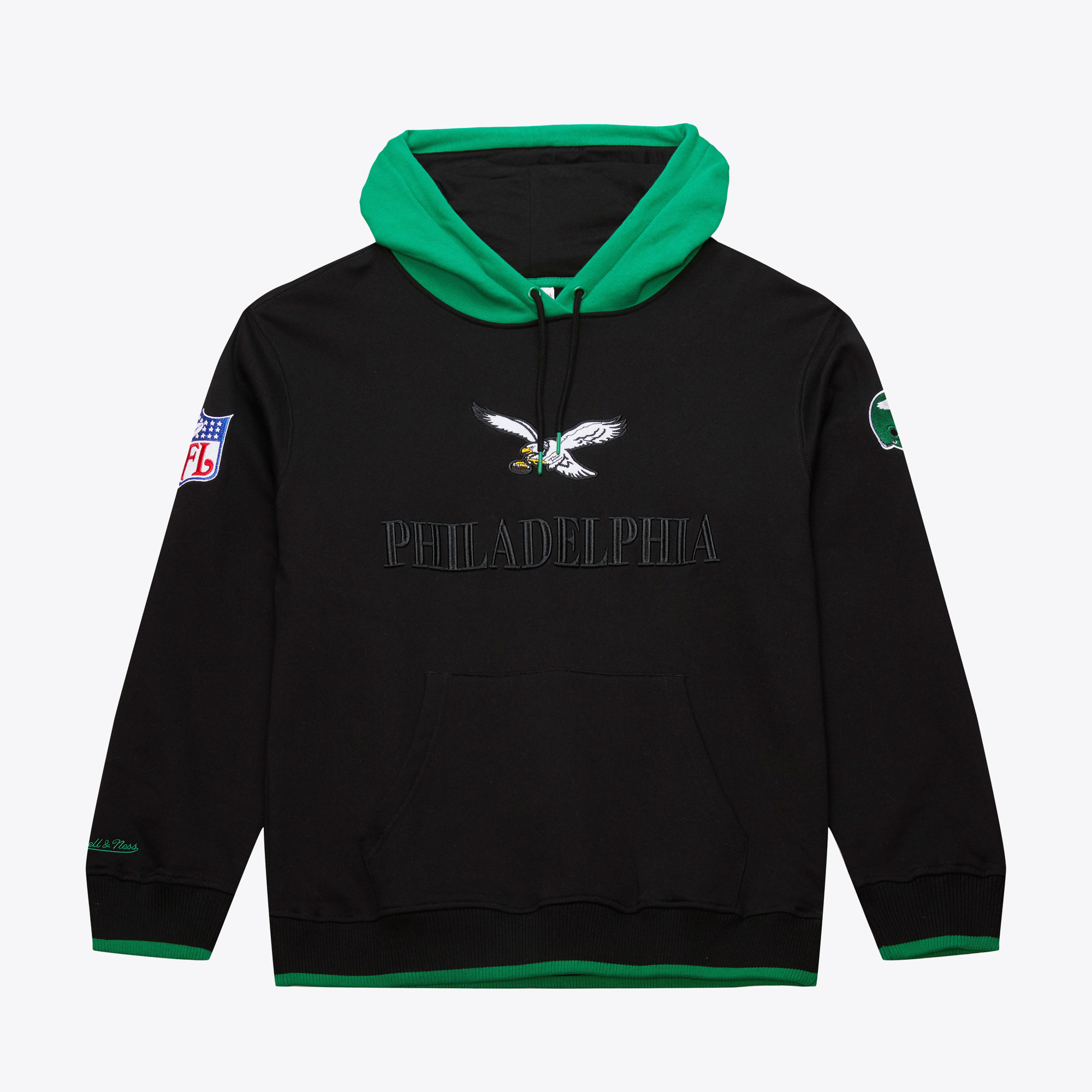 Philadelphia Eagles Mitchell & Ness Team OG 3.0 Fleece-Hoodie Image