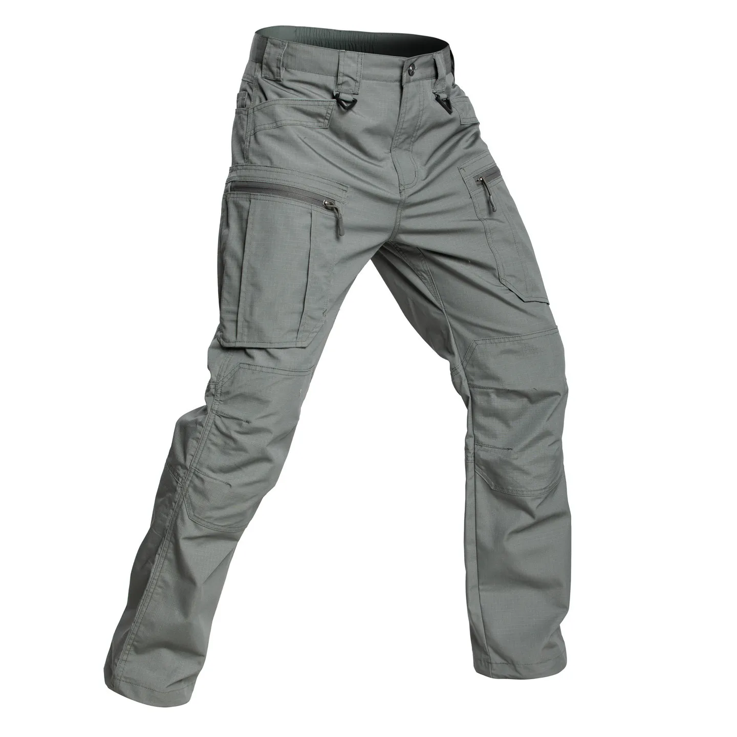 Herren IX10 Taktische Cargohose Frühling Herbst Wasserdichte Multi-Pocket Outdoor Wandern Sporthose Overalls Training Arbeitshose Image