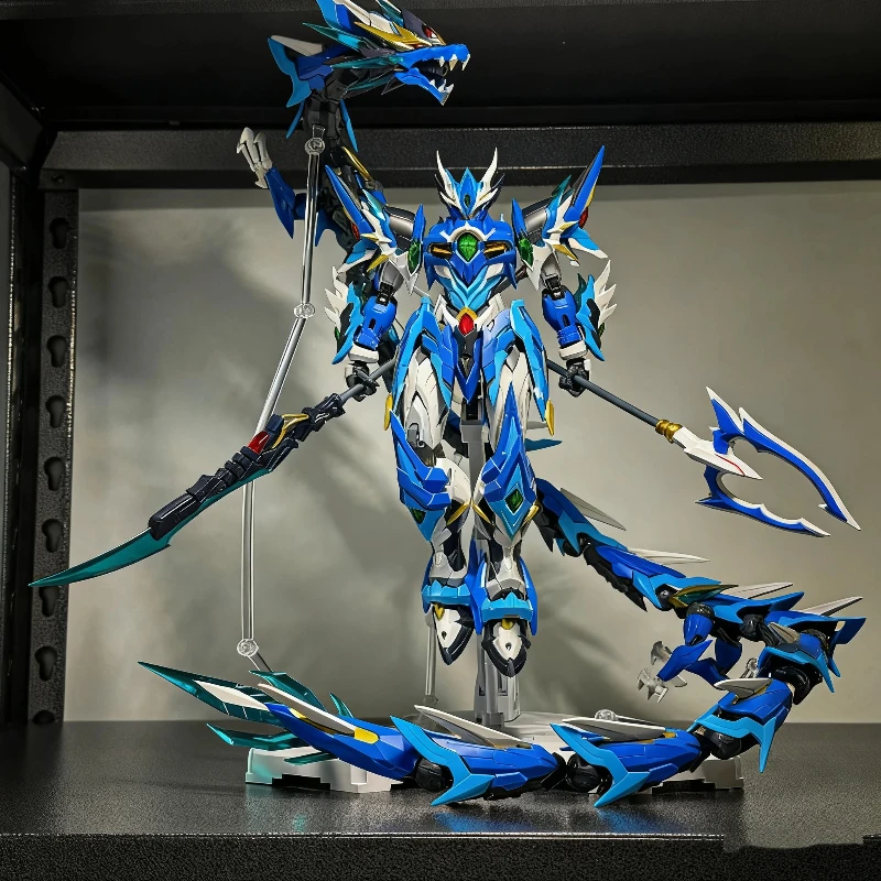 Motor Nuclear 1/72 Legend Of Star General Ao Bing Montagemodellbausatz Actionfiguren Legierung Mecha Spielzeug Schreibtisch Dekor Sammlerstück Geschenk Image