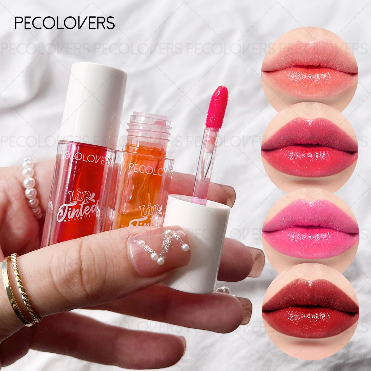 1PC Lip Stain Wasserdicht Dual-use-Natur Wirkung Lippen Augen Wangen Flüssigkeit Lip Tint für Schönheit Schönheit Lippen kosmetik Lip Gloss
