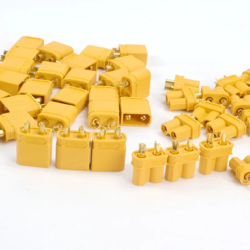 5 Paare/5 Stück XT30U XT30U Steckverbinder männlich weiblich Goldstecker/Stecker Upgrade Image